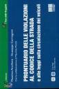 ANCILLOTTI - ...., Prontuario delle violazioni al codice della strada