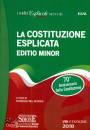 DEL GIUDICE FEDERICO, La costituzione esplicata Editio minor