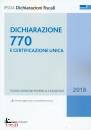 STUDIO BORGINI ..., Dichiarazione 770 e Certificazione unica - 2018