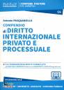 PASQUARIELLO ANTONIO, Compendio di diritto internazionale privato e...