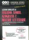 NEL DIRITTO, Lezioni simulate Italiano storia geografia ...