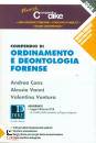 CONZ VANNI VENTURA, Compendio di ordinamento e deontologia forense