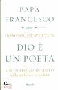 FRANCESCO-WOLTON, Dio  un poeta