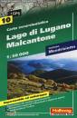 immagine di Carta escursionistica lago di lugano malcantone