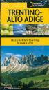 NATIONAL GEOGRAPHIC, Trentino Alto Adige Carta stradale 1:200.000