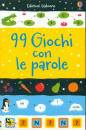 USBORNE, 99 giochi con le parole