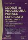 SIMONE, Codice di procedura penale esplicato