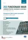 MAGGIOLI, 253 funzionari MIUR amministrativo-giuridico-cont.