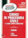 BARTOLINI FARNCESCO, Codice di procedura civile Leggi complementari