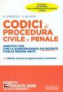 GAROFOLI - DE GIOIA, Codici di procedura civile e penale annotati ...