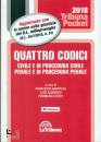 BATOLINI ALIBRANDI, Quattro Codici: civile e di procedura civile ...