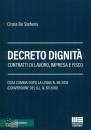 DE STEFANIS CINZIA, Decreto dignit