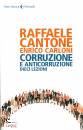 CANTONE - CARLONI, Corruzione e anticorruzione
