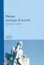 PLATONE, Apologia di Socrate Testo greco a fronte