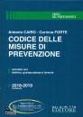 CAIRO - FORTE, Codice delle misure di prevenzione