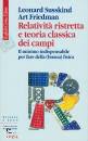 SUSSKIND -FRIEDMAN, Relativit ristretta e teoria classica dei campi