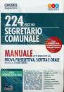 NEL DIRITTO EDITORE, Kit 224 posti per segretario comunale:Manuale quiz