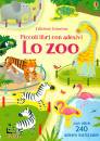 USBORNE EDIZIONI, Lo zoo Piccoli libri con adesivi