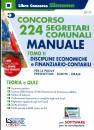 AA.VV., Concorso 224 segretari comunali MANUALE tomo II