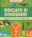 immagine di Origami di dinosauri - crealibri usborne