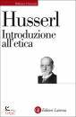 HUSSERL, Introduzione all