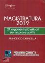 CARIGELLA FRANCESCO, Magistratura 2019