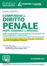 GAROFOLI ROBERTO, Compendio di diritto penale  generale e speciale