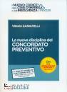 ZANICHELLI, La nuova disciplina del concordato preventivo