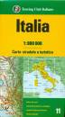 TOURING CLUB TCI, Italia Carta stradale turistica 1:800.000