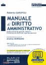 GAROFOLI ROBERTO, Manuale di diritto amministrativo