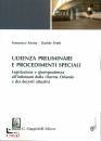 ALVINO - PRETTI, Udienza preliminare e procedimenti speciali