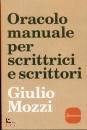 immagine di Oracolo manuale per scrittrici e scrittori