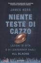 KERR JAMES, Niente teste di cazzo