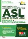 FUSCO - MILONIS, Collaboratore e assistente amministrativo ASL ULSS