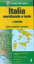 TOURIN CLUB TCI, Italia Meridionale e isole 1:400.000