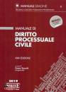 TARASCHI CESARE /ED, Manuale di Diritto Processuale Civile VE