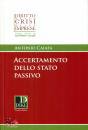 CAIAFA ANTONIO, Accertamento dello stato passivo