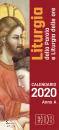 CALENDARIO LITURGICO, Liturgia della Parola e delle ore. 2020 anno A