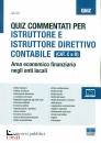 MAGGIOLI, Istruttore e istruttore direttivo contabile quiz