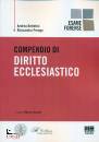 BETTETINI - PEREGO, Compendio di diritto ecclesiastico