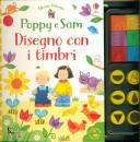 SAM TAPLIN, Disegno con i timbri Poppy e Sam