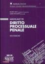 immagine di Manuale di Diritto Processuale Penale