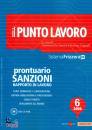 DE SANCTIS  CAPPELLI, Prontuario sanzioni rapporto di lavoro