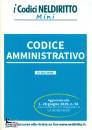 NEL DIRITTO, Codice amministrativo 2019