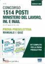 MAGGIOLI EDITORE, 1514 posti ministero del lavoro, INL e INAIL ...