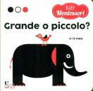 WHITE STAR, Grande o piccolo. baby montessori