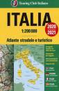 TOURING CLUB, Atlante stradale Italia 1:200.000 2020-2021