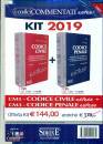 SIMONE, KIT Codice Civile esteso (CM1) + Codice Penale ...