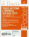 IL FISCO, Terzo settore e impresa sociale 2019