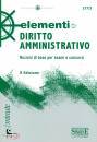 immagine di Elementi di diritto amministrativo Nozioni di base